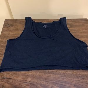 Old Navy black crop top